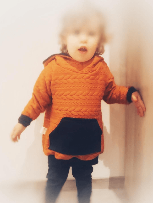 Sweat à capuche évolutif hiver sur mesure 