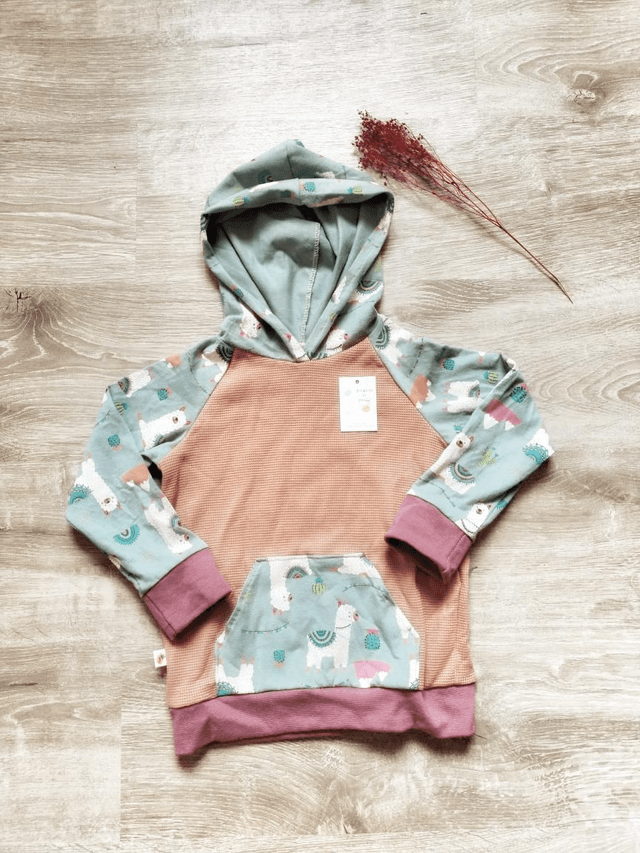 Sweat à capuche évolutif printemps/automne sur mesure